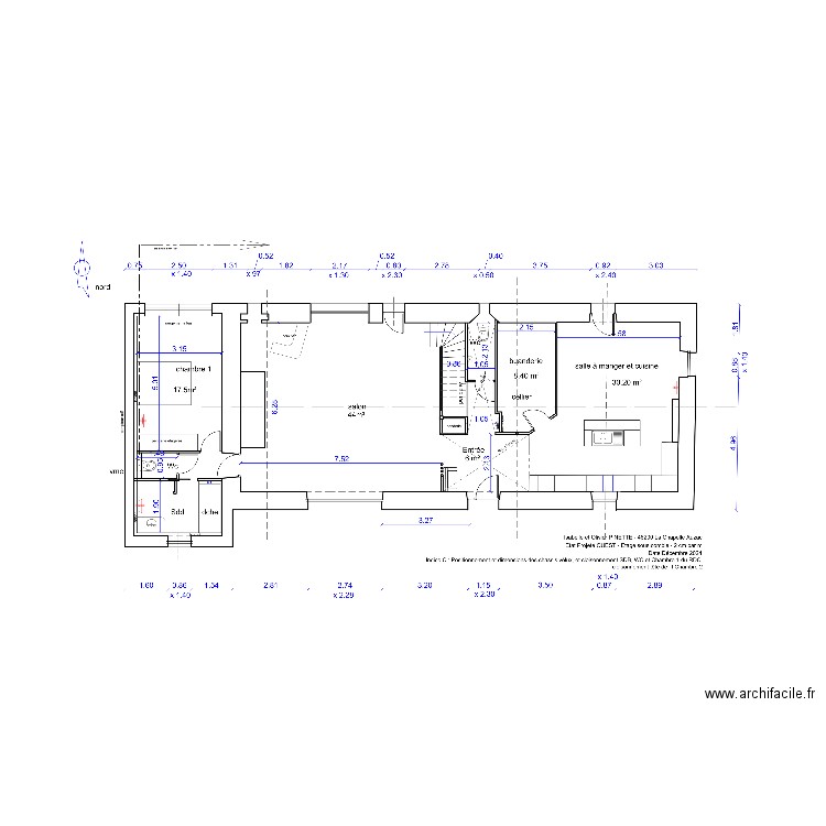 Chauffage RdC. Plan de 0 pièce et 0 m2