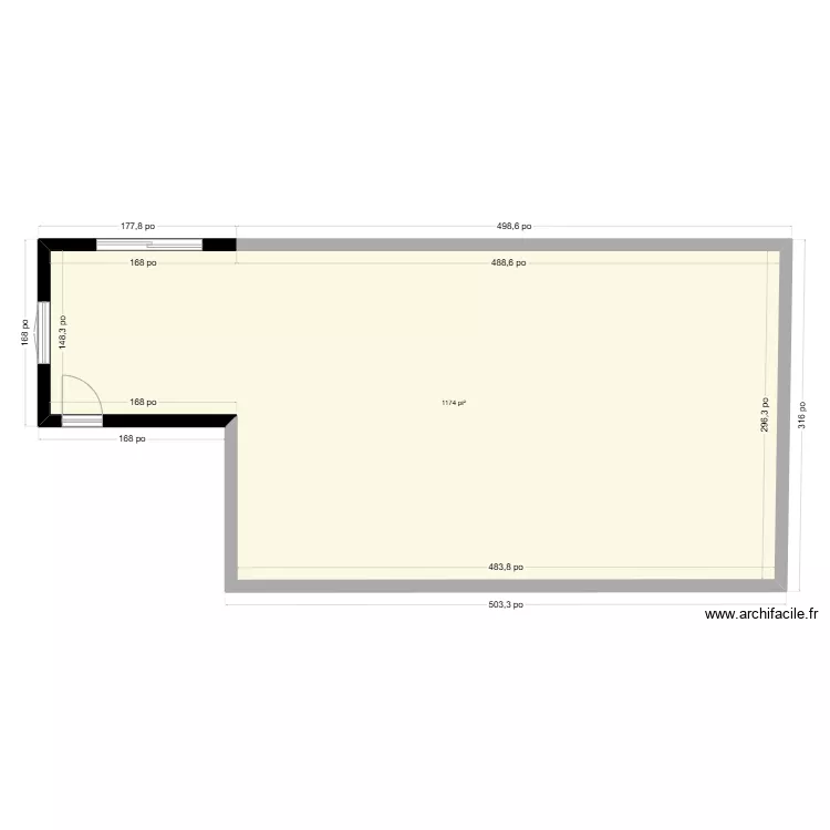 26 BIJOULD PORT CARTIER. Plan de 