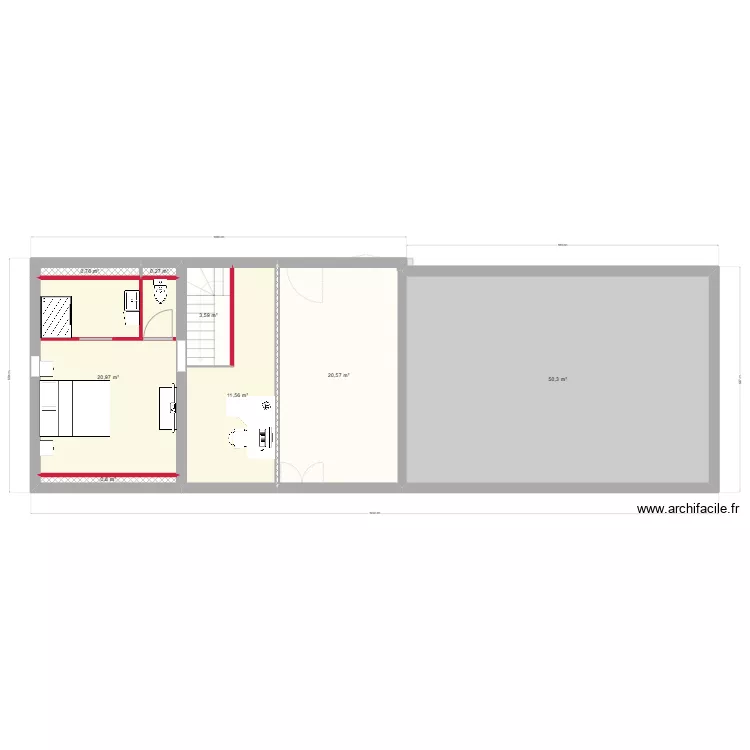 plan maison montcoy comble. Plan de 