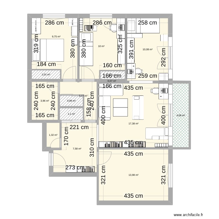 Bastero La Multatière. Plan de 0 pièce et 0 m2