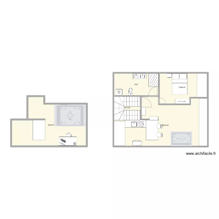 appartement cherbourg. Plan de 