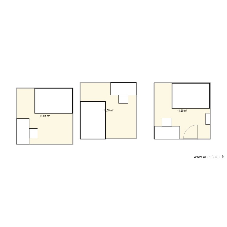 appart. Plan de 0 pièce et 0 m2