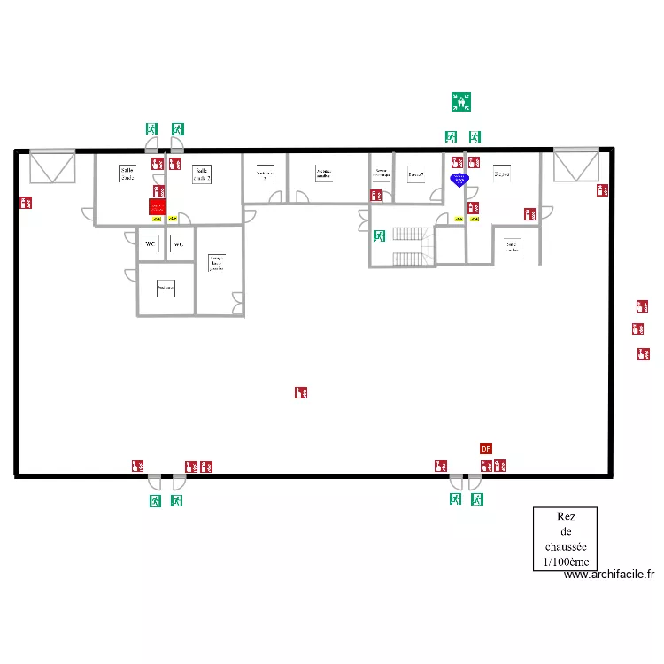 Rdc Clermont-Ferrand. Plan de Rdc Clermont-Ferrand. Plan de