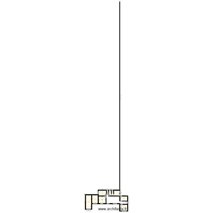 plan maison 2. Plan de 8 pièces et 110 m2
