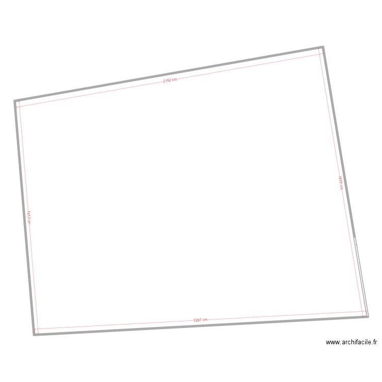 Cadastre terrains Anjou. Plan de 1 pièce et 387 m2