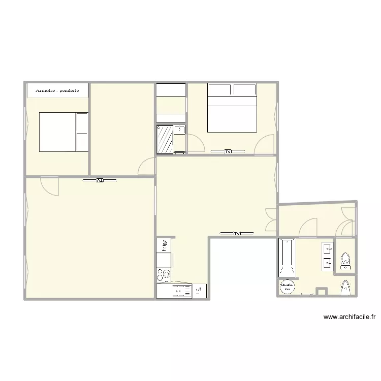 Philippe Babylone. Plan de 