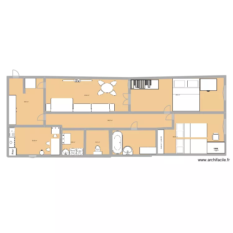 anglais. Plan de 8 et 242 m² anglais. Plan de 8 et 242 m²
