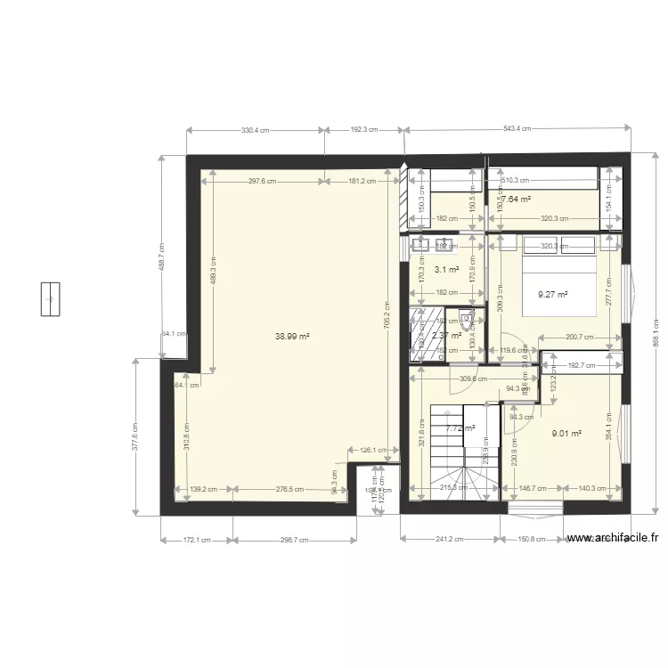 natacha surelevation 2026-4. Plan de 22 et 373 m² natacha surelevation 2026-4. Plan de 22 et 373 m²