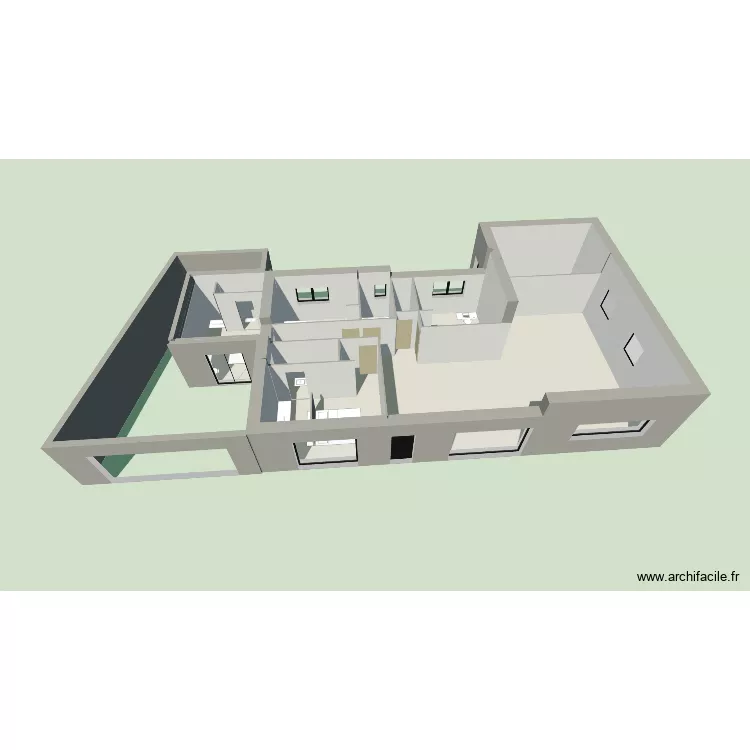 ouanegain. Plan de 14 et 170 m² ouanegain. Plan de 14 et 170 m²
