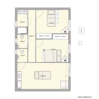 cabanon 50m2 wc modofi&eacute;