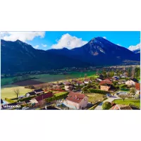 Vue a&eacute;rienne des parcelles  