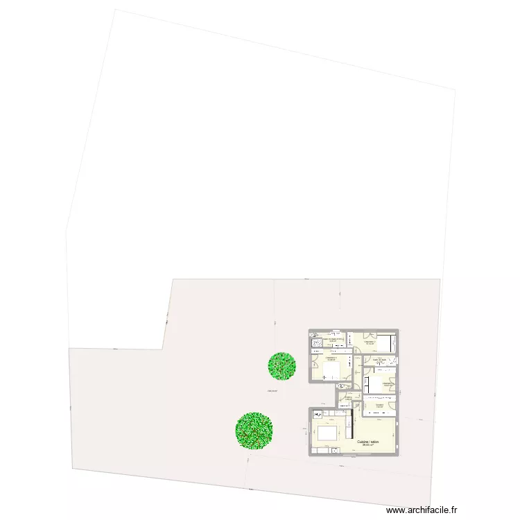 charleval. Plan de 