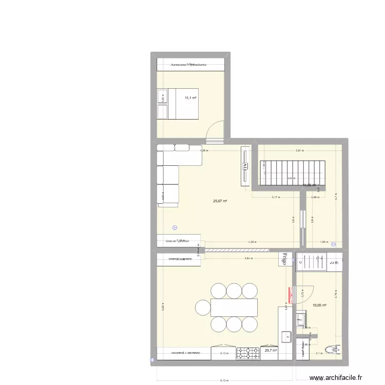 Mezzanine + ch. Plan de Mezzanine + ch. Plan de