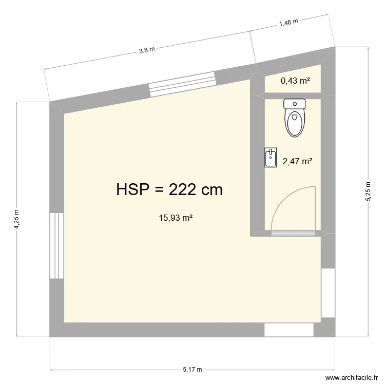 Pièce RDC. Plan de Pièce RDC. Plan de