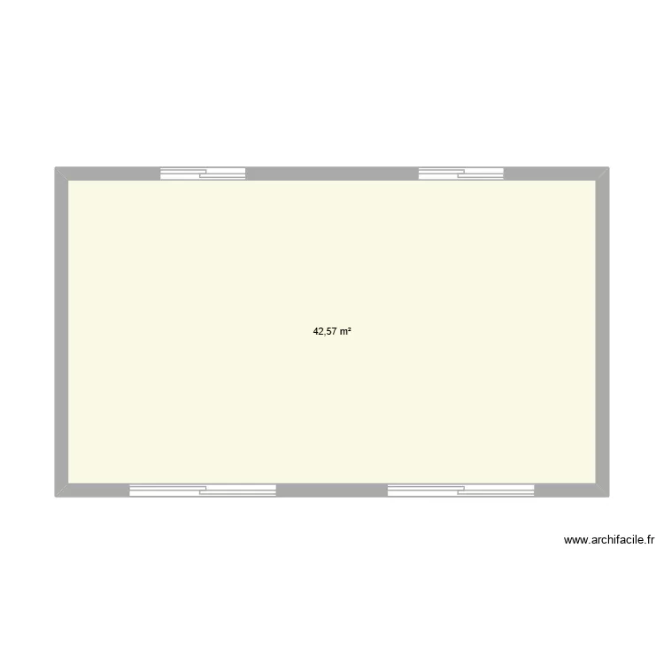 étage 1. Plan de 1 et 43 m² étage 1. Plan de 1 et 43 m²