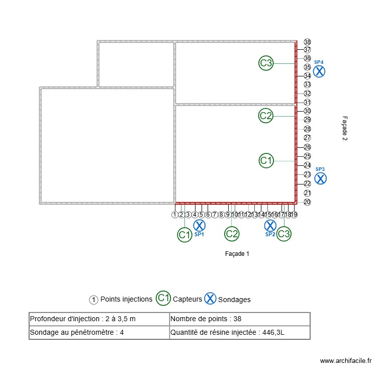 GIRARDEAU. Plan de 0 pièce et 0 m2