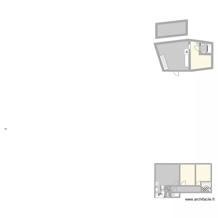 Appart C St Amand. Plan de 11 pièces et 98 m²