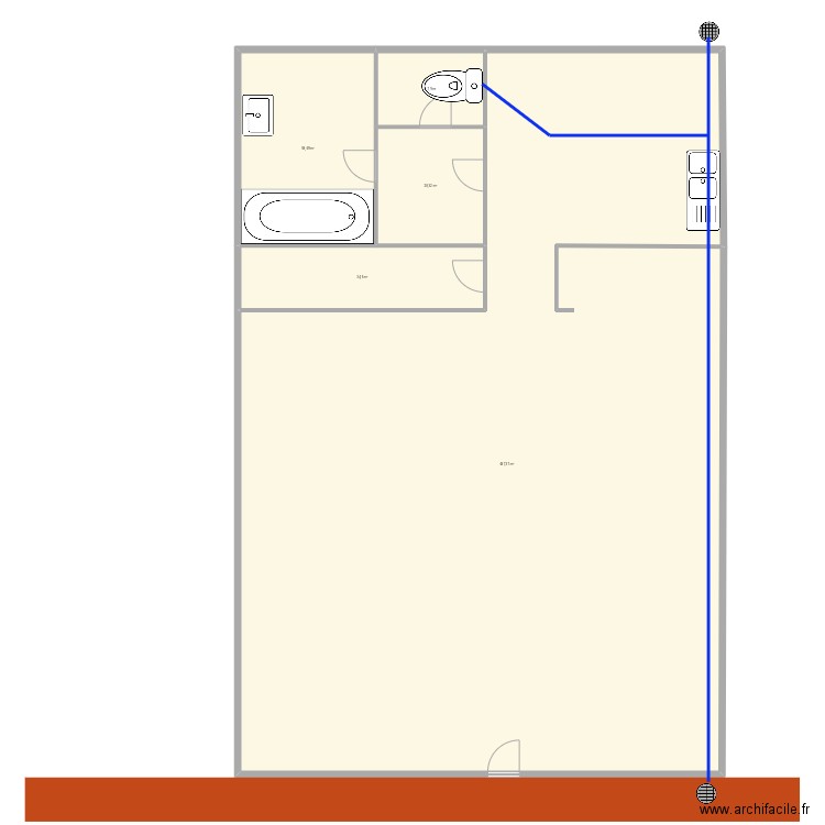 2 lisent Liévin . Plan de 5 pièces et 777 m2