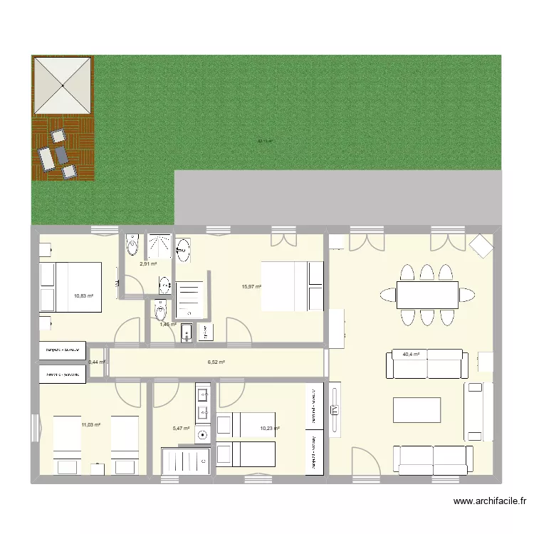 GRANDE AUGUIERE2. Plan de 