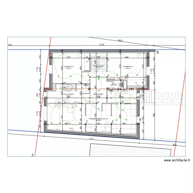 Plan Martins Etage. Plan de Plan Martins Etage. Plan de