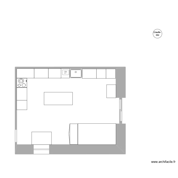 PLAN LABO BPF placard haut. Plan de 1 Pièce et 30 m²