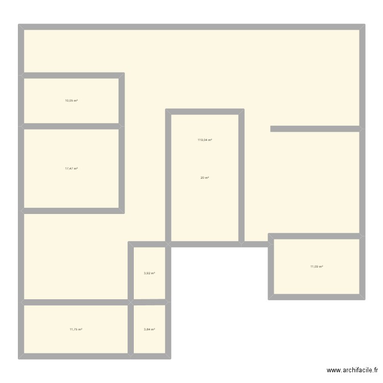 Impasse SAY PEROLS. Plan de 8 pièces et 197 m2