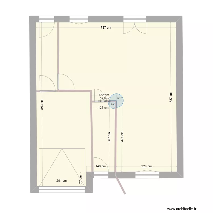 maison pasteur. Plan de 