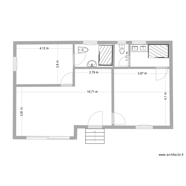 Maison Domi N°3. Plan de 0 pièce et 0 m2