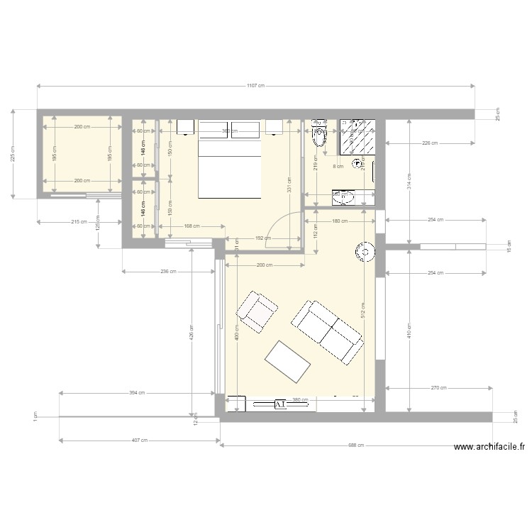 HELENE PATRICK Extansion nouvelle. Plan de 0 pièce et 0 m2