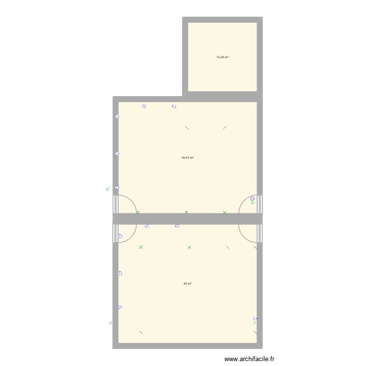 CCLA. Plan de 0 pièce et 0 m2