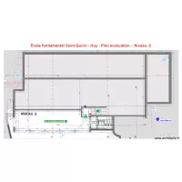 Saint-Quirin Huy - Evacuation Niveau -2