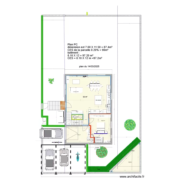 10.5 plan du 19 03 2025 escalier 1/4 T dressing. Plan de 10.5 plan du 19 03 2025 escalier 1/4 T dressing. Plan de