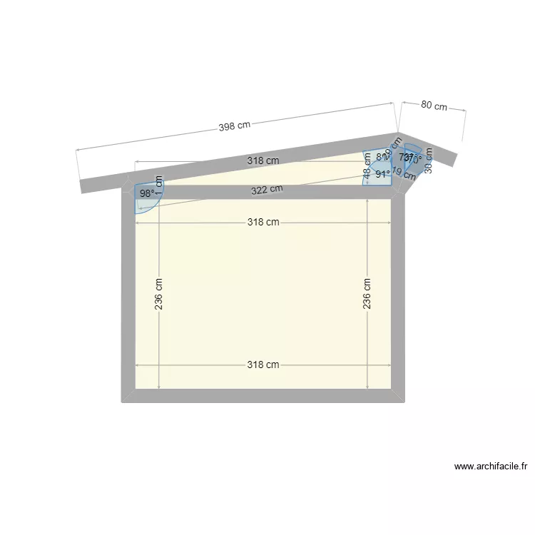 plan G&eacute;g&eacute; cot&eacute; permis. Plan de 