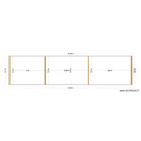 Fa&ccedil;ade nord-ouest HANGAR AVANT PROJET