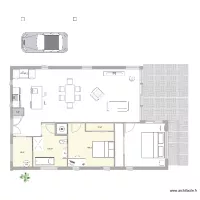 Retraite chalet à vendre abri auto toit