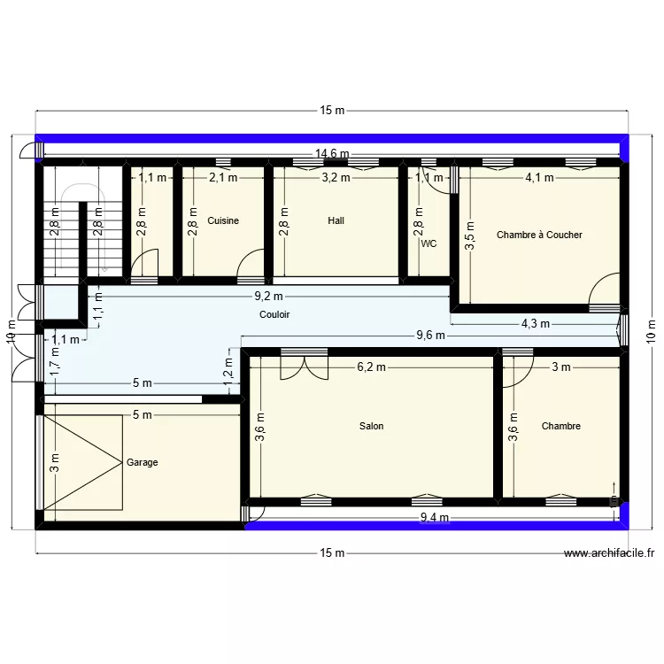 Plan de terrain 10mx15m Client 244 926 751 168. Plan de 