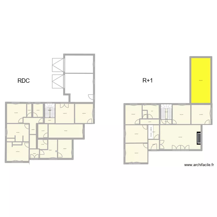 Plan Interieur 08/09. Plan de 31 Pièces et 278 m² Plan Interieur 08/09. Plan de 31 Pièces et 278 m²
