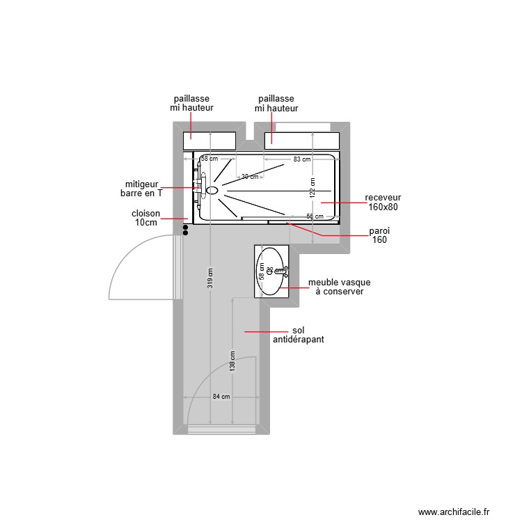 JIFFARD. Plan de 0 pièce et 0 m2
