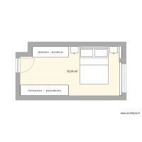 Chambre Parentale Montparnasse Nouveau porjet