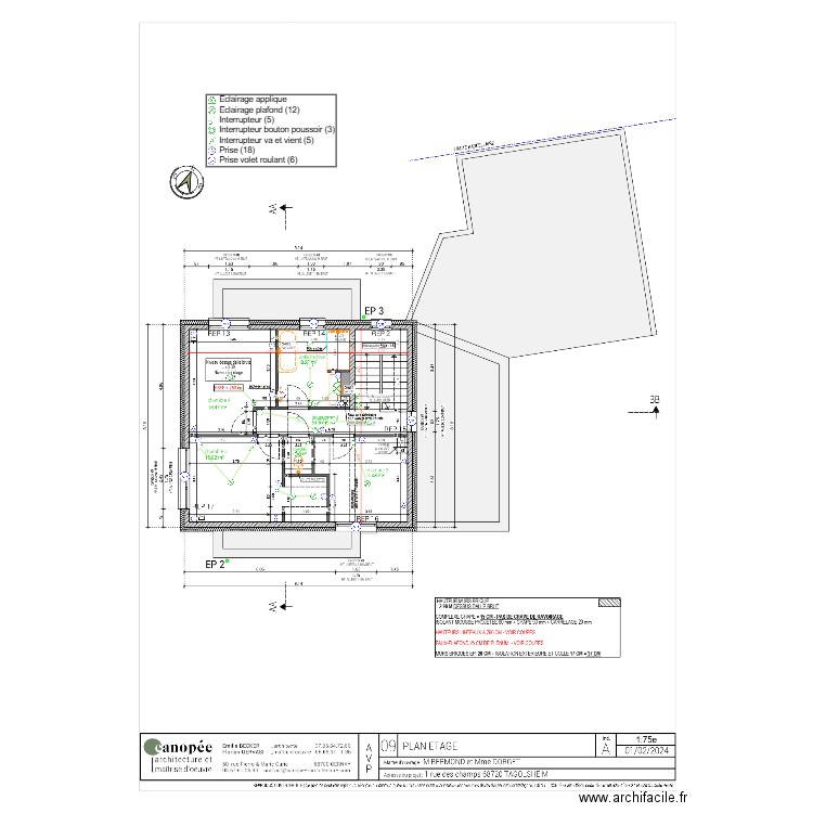 1er bermond. Plan de 0 pièce et 0 m2