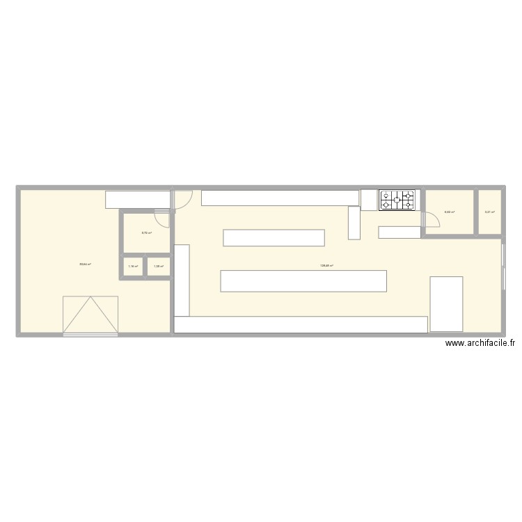 espigueiro. Plan de 7 pièces et 200 m2