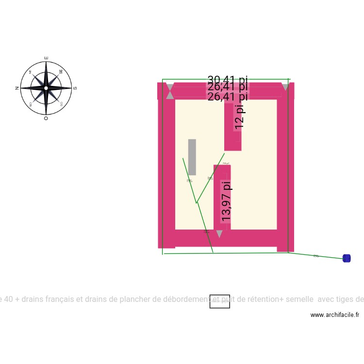 Footing . Plan de 0 pièce et 0 m2