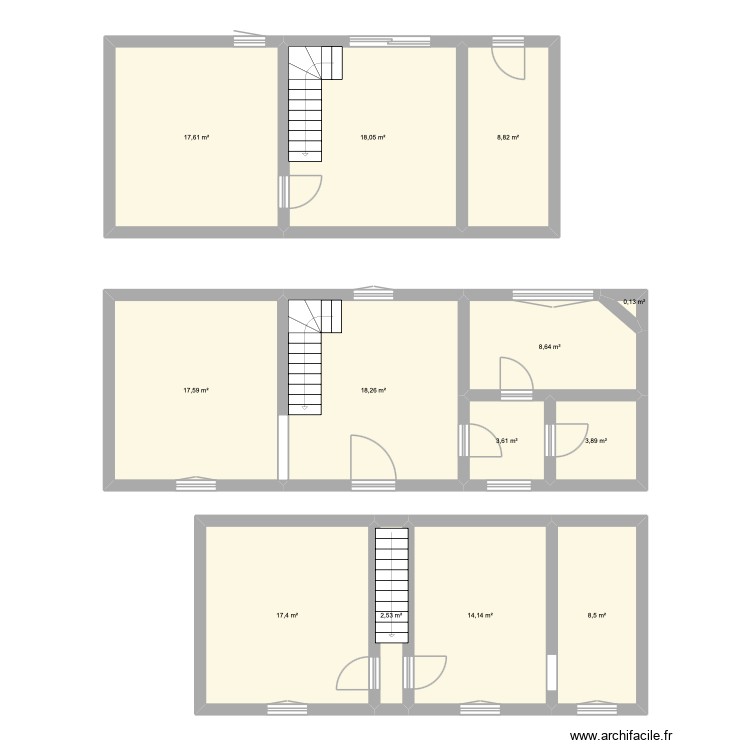maison. Plan de 0 pièce et 0 m2
