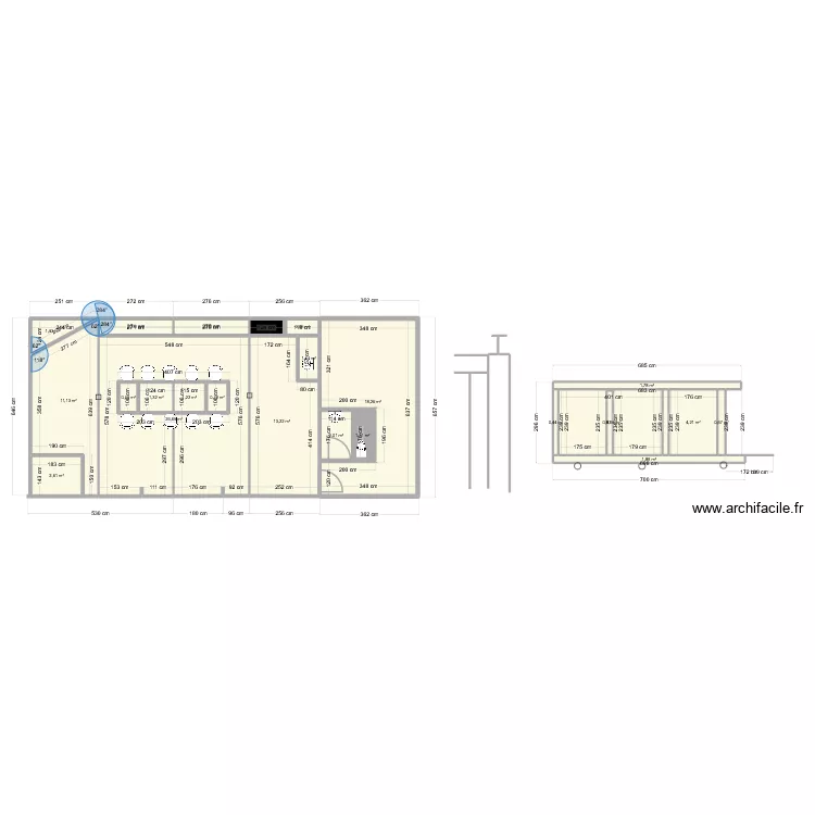 plam parrilla. Plan de 24 et 105 m² plam parrilla. Plan de 24 et 105 m²