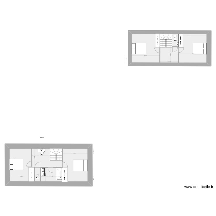 sulvintin V10. Plan de 8 pièces et 264 m2
