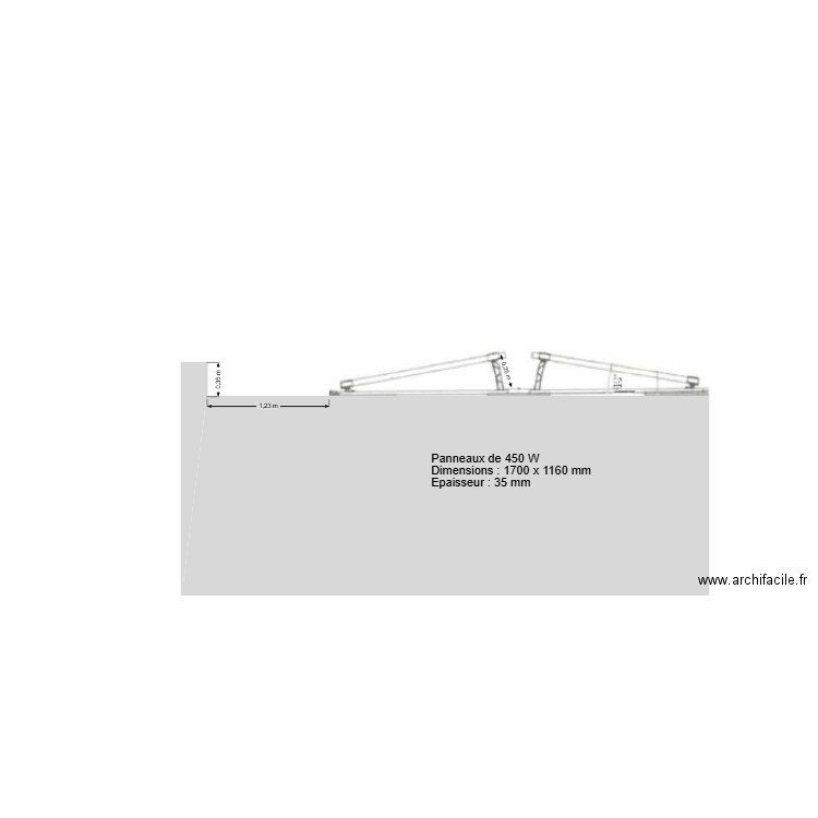 MONTEBELLO - DP3 - FACADE OUEST. Plan de 0 pièce et 0 m2