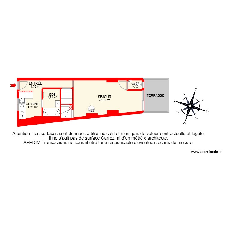 BI 29791 -. Plan de 0 pièce et 0 m2