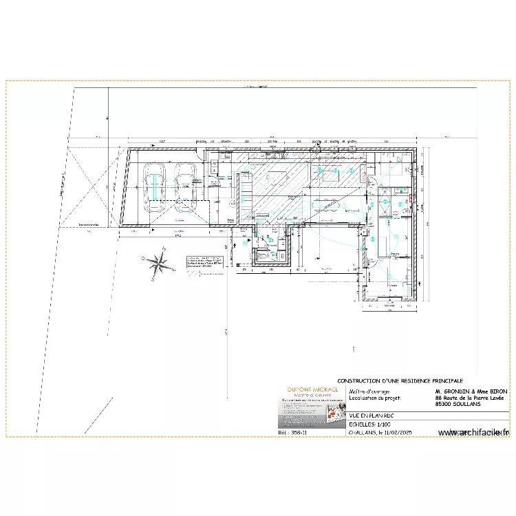Plan Elec Grondin Biron. Plan de Plan Elec Grondin Biron. Plan de