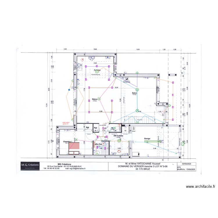  yatochane youssef rdc. Plan de 0 pièce et 0 m2