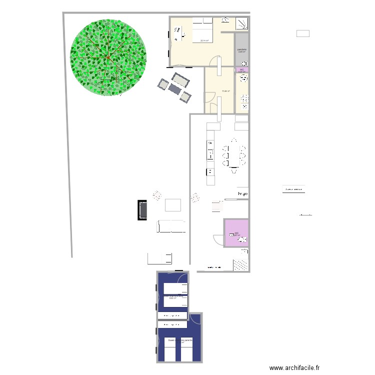 Yeu soucis en cours. Plan de 0 pièce et 0 m2